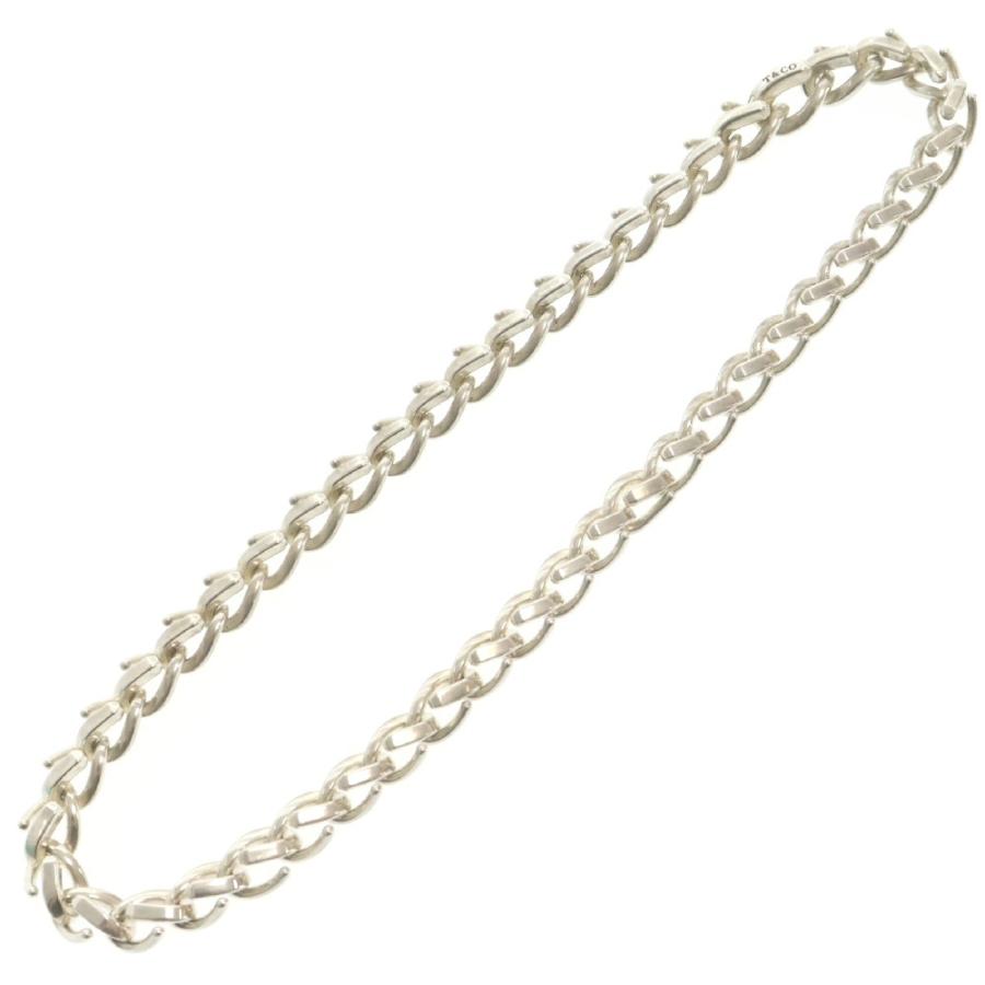 TIFFANY&Co ティファニー FORGE MEDIUM LINK NECKLACE フォージ チェーンリンクネックレス シルバー TIFFANY&Co ティファニー FORGE MEDIUM LINK NECKLACE フォージ