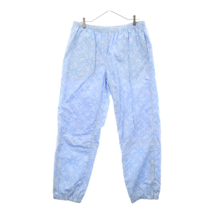Supreme SUPREME シュプリーム 18ss Bandana Track Pant Light Blue 