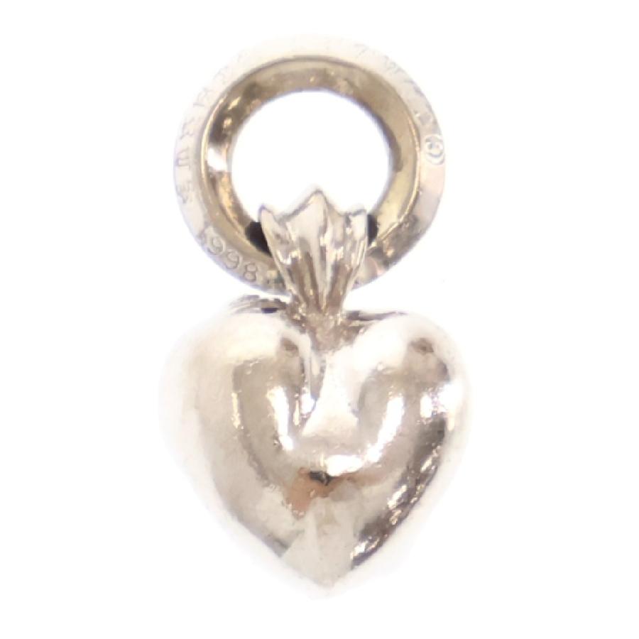 美品　クロムハーツ　スタック　ハートチャーム　ネックレス　ペンダントトップ CHROME HEARTS（クロムハーツ） 18KWG STACK HEART P/D スタック
