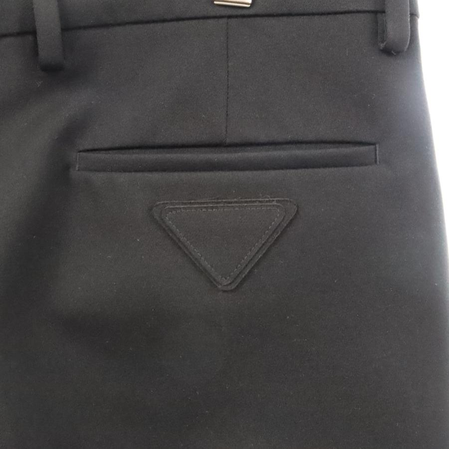PRADA プラダ 22SS 三角プレートギャバジンストレッチロング PRADA プラダ 22SS 三角プレートギャバジンストレッチロング