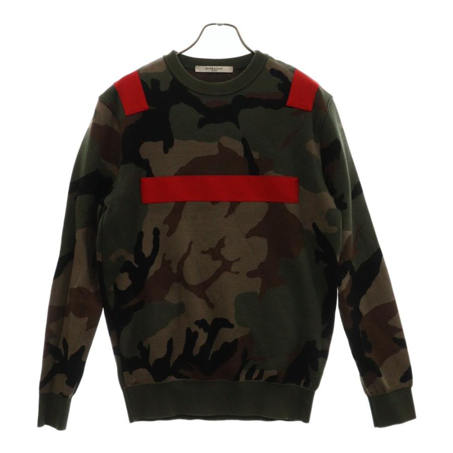 GIVENCHY ジバンシィ Camo Knit Sweatshirt カモフラージスウェット 
