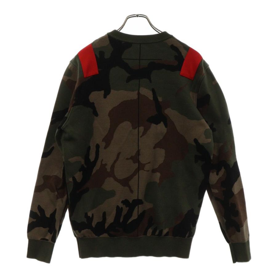 GIVENCHY ジバンシィ Camo Knit Sweatshirt カモフラージスウェット 