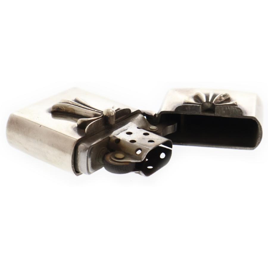 CHROME HEARTS クロムハーツ ZIPPO LIGHTERZ-V1 V1スモールCHクロス  