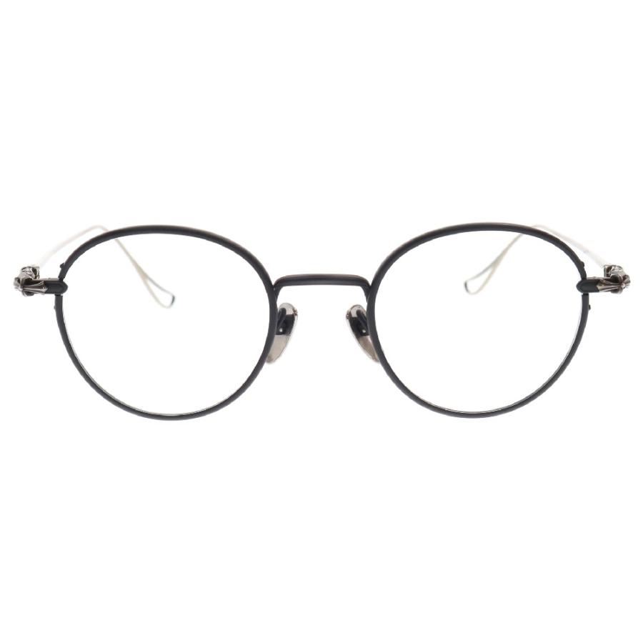SINNERGASM Ⅱ 染みつい CHROME HEARTS 眼鏡 リムレス シルバー
