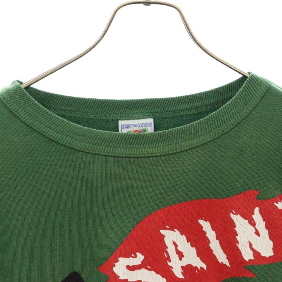 SAINT MICHAEL セントマイケル 22AW CRW N SWT/ CERBERUS ヴィンテージ