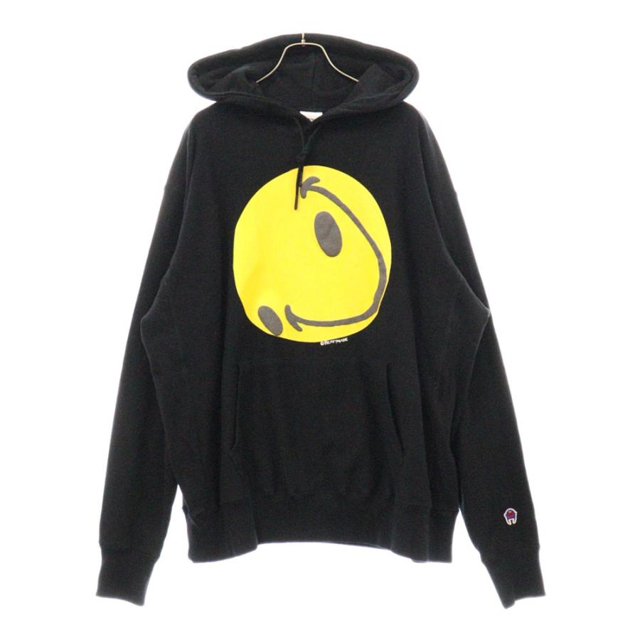 READYMADE READY MADE レディメイド COLLAPSED FACE HOODIE RE-CO-BK 