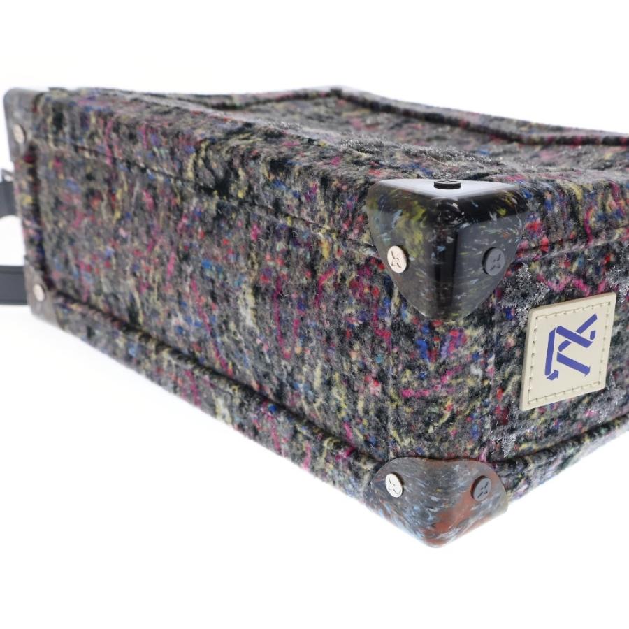 ルイヴィトン ショルダーバッグ グレー LOUIS VUITTON（ルイ・ヴィトン） ソフトトランク M58741 LV フェルト