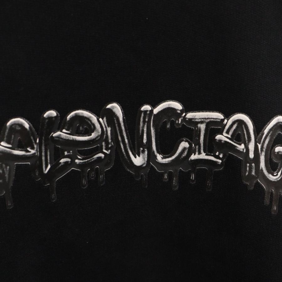 BALENCIAGA バレンシアガ 22SS スライムペイントロゴ プル BALENCIAGA バレンシアガ 22SS スライムペイントロゴ プル
