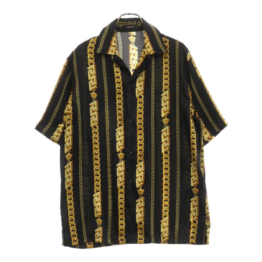 VERSACE（ヴェルサーチェ） ヴェルサーチ チェーンプリント 半袖シャツ