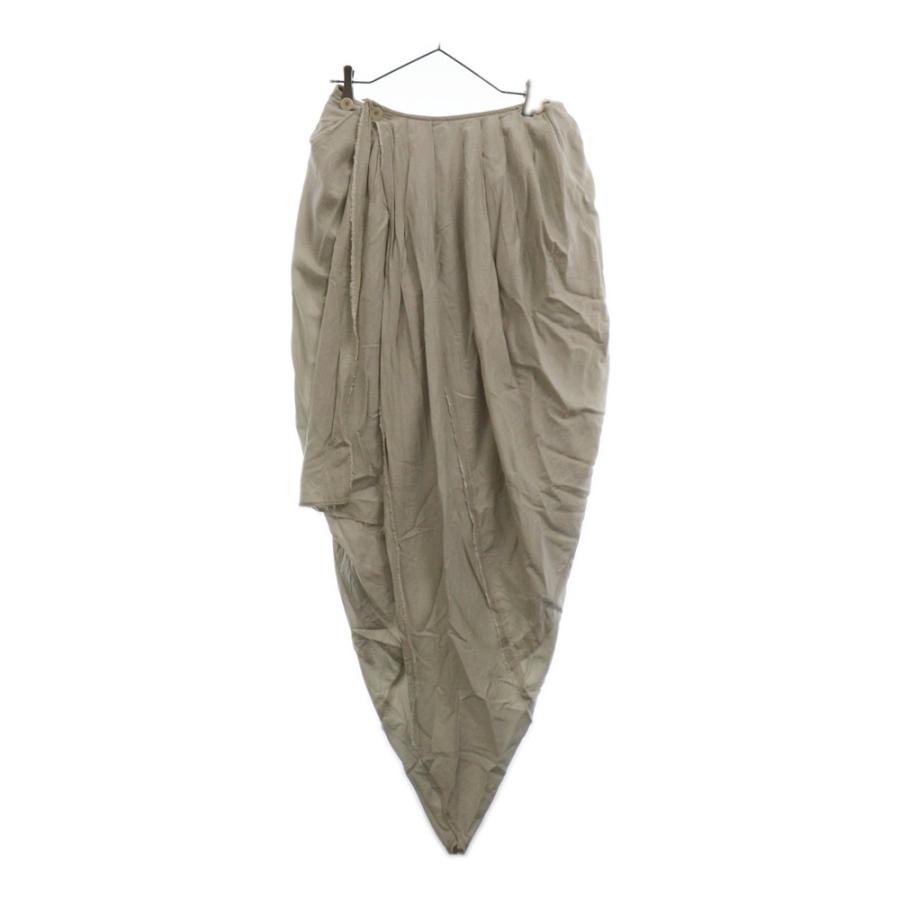 Julius ユリウス シルク・レーヨン LONG SKIRT 巻きスカート JULIUS ユリウス 24SS SILK BANBOO CLOTH PRIEST LONG SKIRT