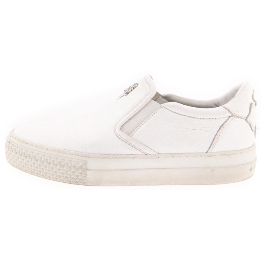 CHROME HEARTS（クロムハーツ） SLIP ON スリッポン CHプラス レザー 