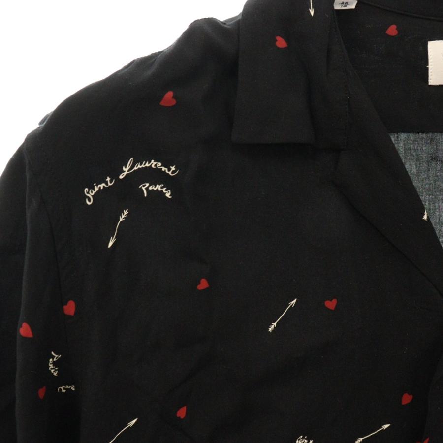 SAINT LAURENT PARIS サンローランパリ 21SS キューピッド プリント 総 