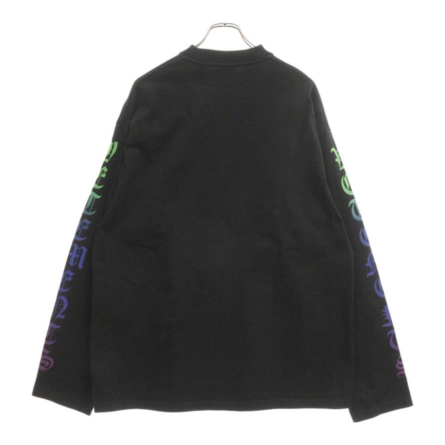 VETEMENTS ヴェトモン 21SS GOTHIC ARM LOGO LARM L/S TEE UE51TR660B 