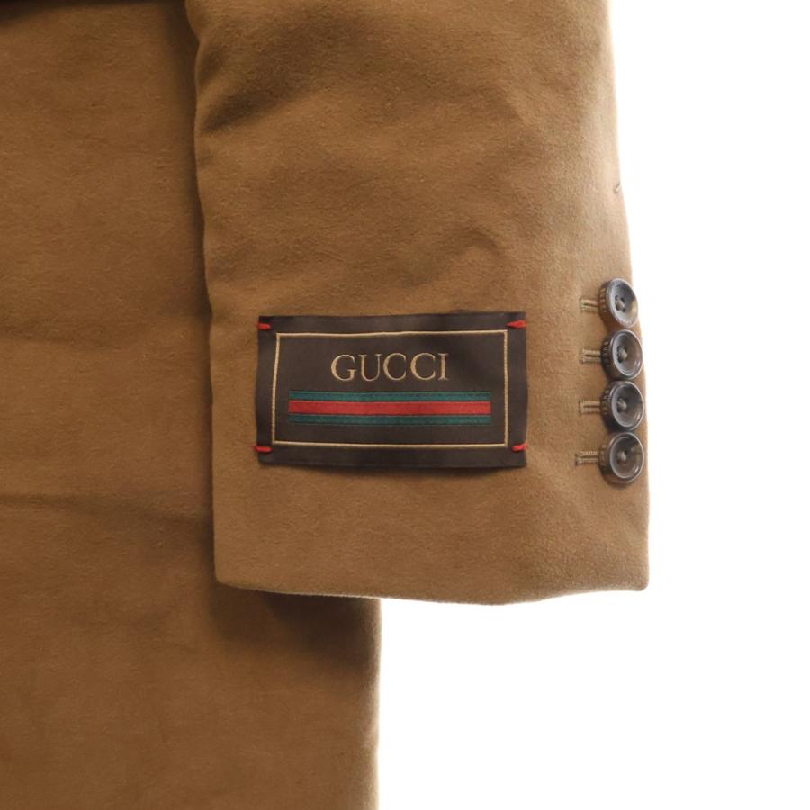 GUCCI（グッチ） スムースコート ウェブ ラベル付き ロングコート