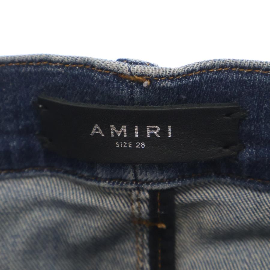 AMIRI（アミリ） MX1 JEANS 蛇腹切替ダメージ加工バイカースキニー
