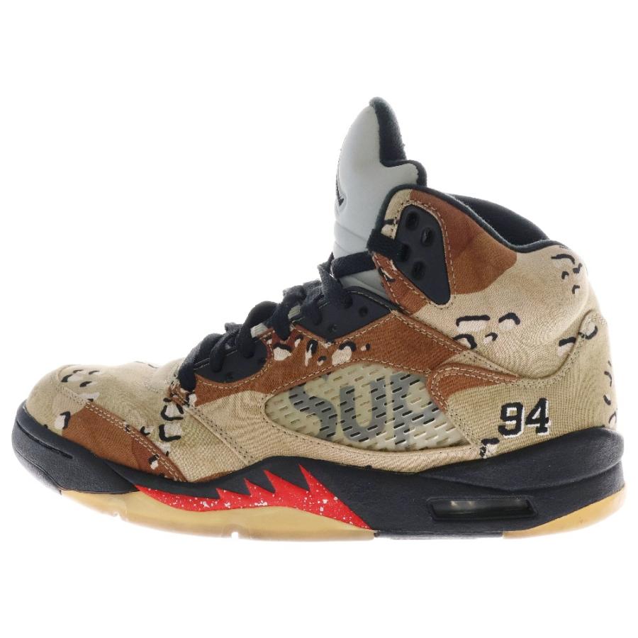 NIKE ナイキ ×SUPREME AIR JORDAN5 RETRO シュプリーム エアジョーダン 