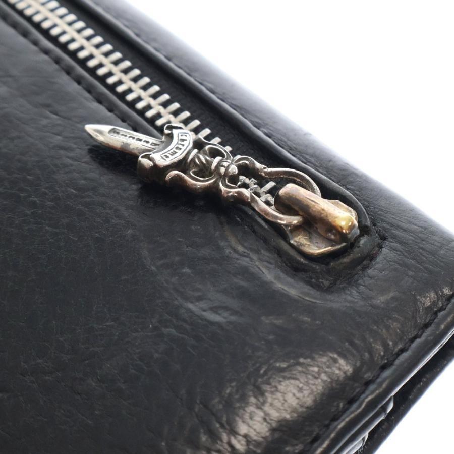 CHROME HEARTS クロムハーツ LONG WALLET グリーシー クロス CHROME HEARTS クロムハーツ LONG WALLET グリーシー クロス