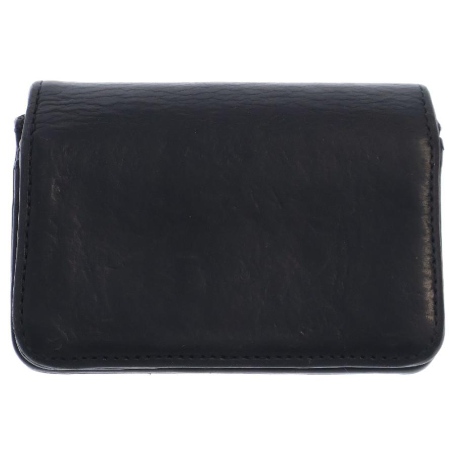 CHROME HEARTS クロムハーツ CARD CASE スクロールラベル レザーカード  