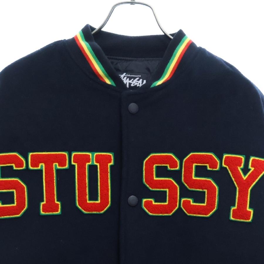 STUSSY ステューシー 00S OLD × MASTERPIECE Varsity Jacket STUSSY ステューシー 00S OLD × MASTERPIECE Varsity Jacket