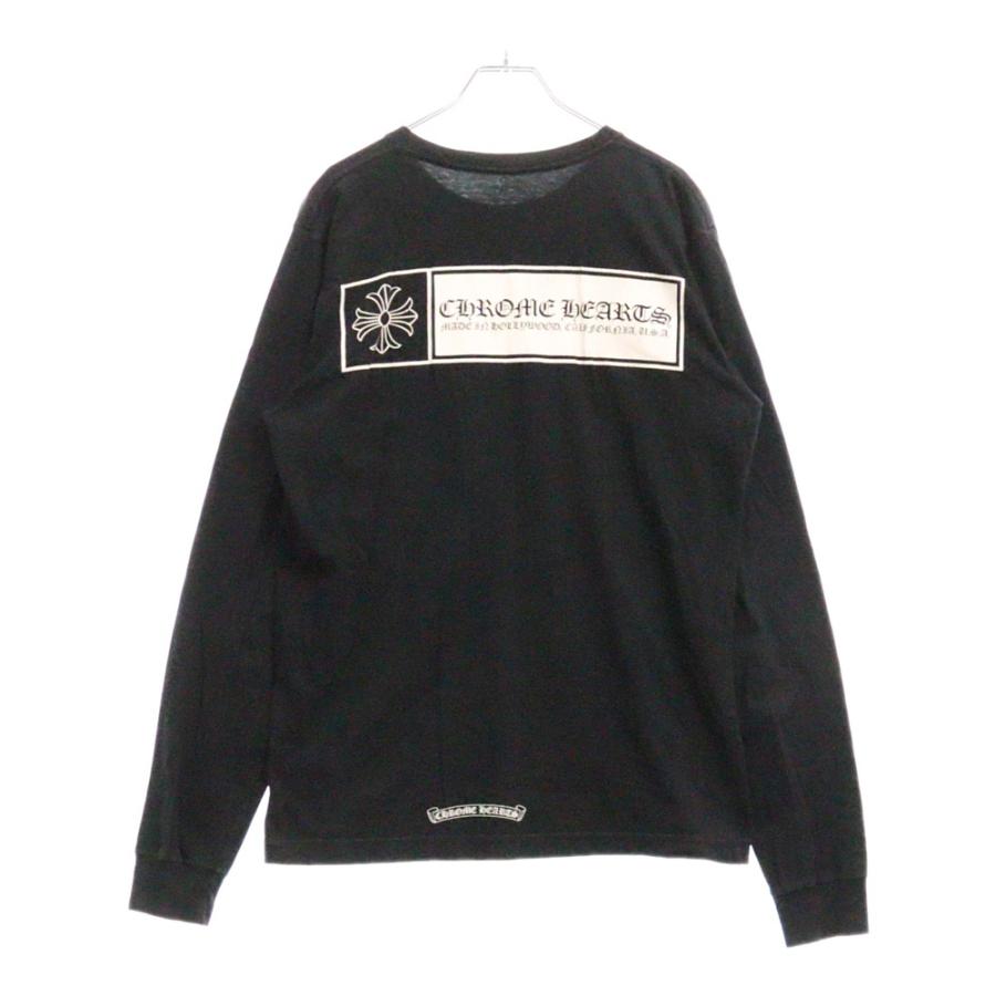 Chrome Heartsブラック 長袖カットソー CHROME HEARTS ブラック 長袖カットソー L
