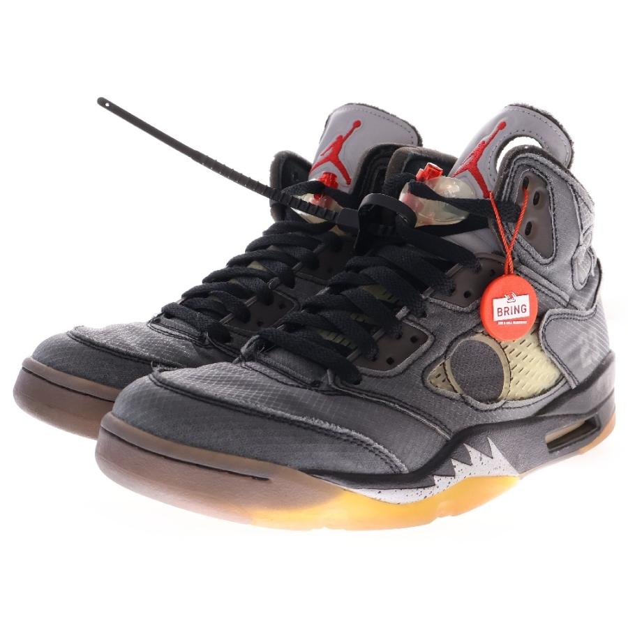 NIKE（ナイキ） ×OFF-WHITE AIR JORDAN 5 RETRO SP オフホワイト エア