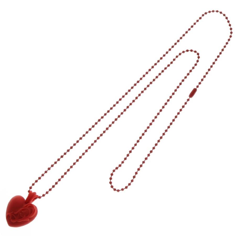 CHROME HEARTS（クロムハーツ） RUBBER HEART ハート ラバーネックレス