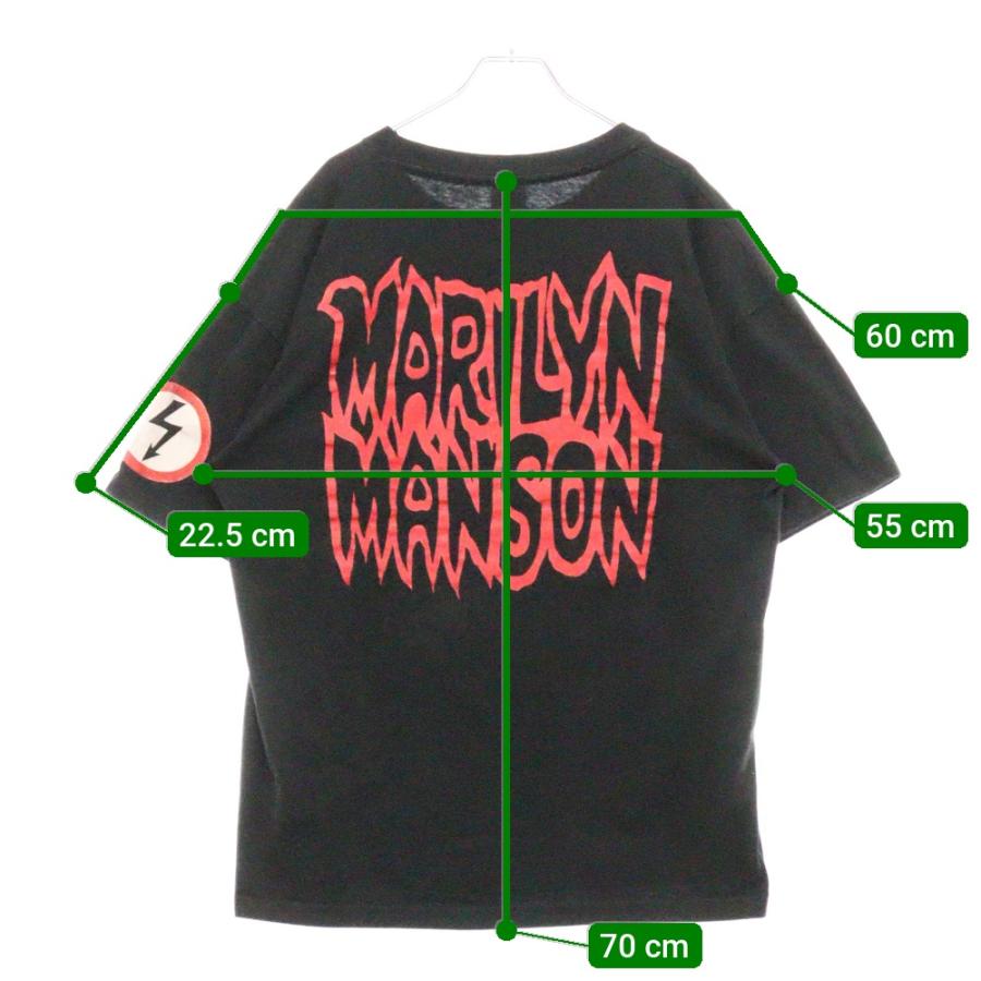 ヴィンテージ 90s MARILYN MANSON I THE SATANIC ARMY LONG SLEEVE TEE