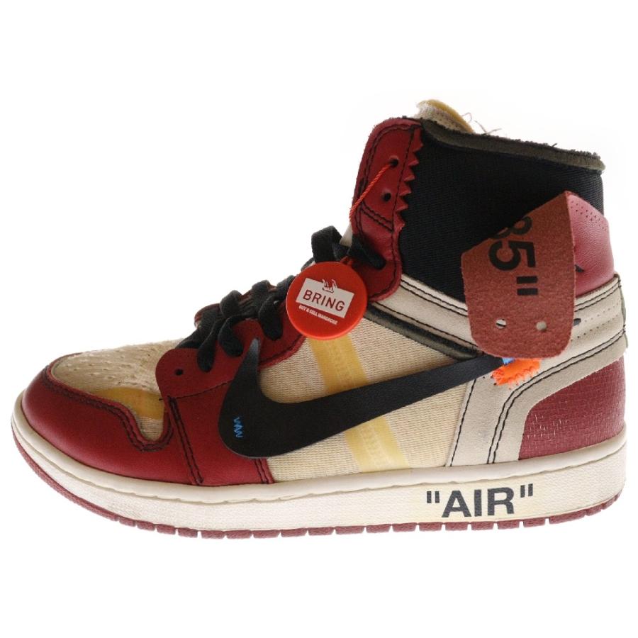 NIKE ナイキ ×オフホワイト THE 10 AIR JORDAN 1 AA3834-101 ザテン  