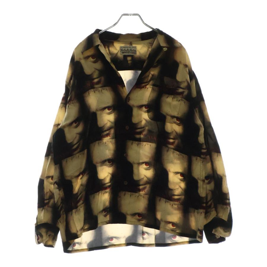 ワコマリア　ハンニバル プリント 長袖シャツ Amazon.co.jp: [JANXLE] WACKO MARIA ワコマリア シャツ ロング