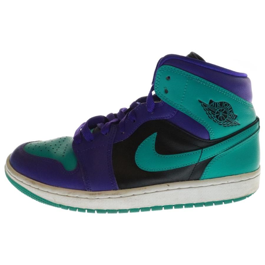 NIKE（ナイキ） WMNS AIR JORDAN 1 MID BLACK GRAPE BQ6472-502 エア 