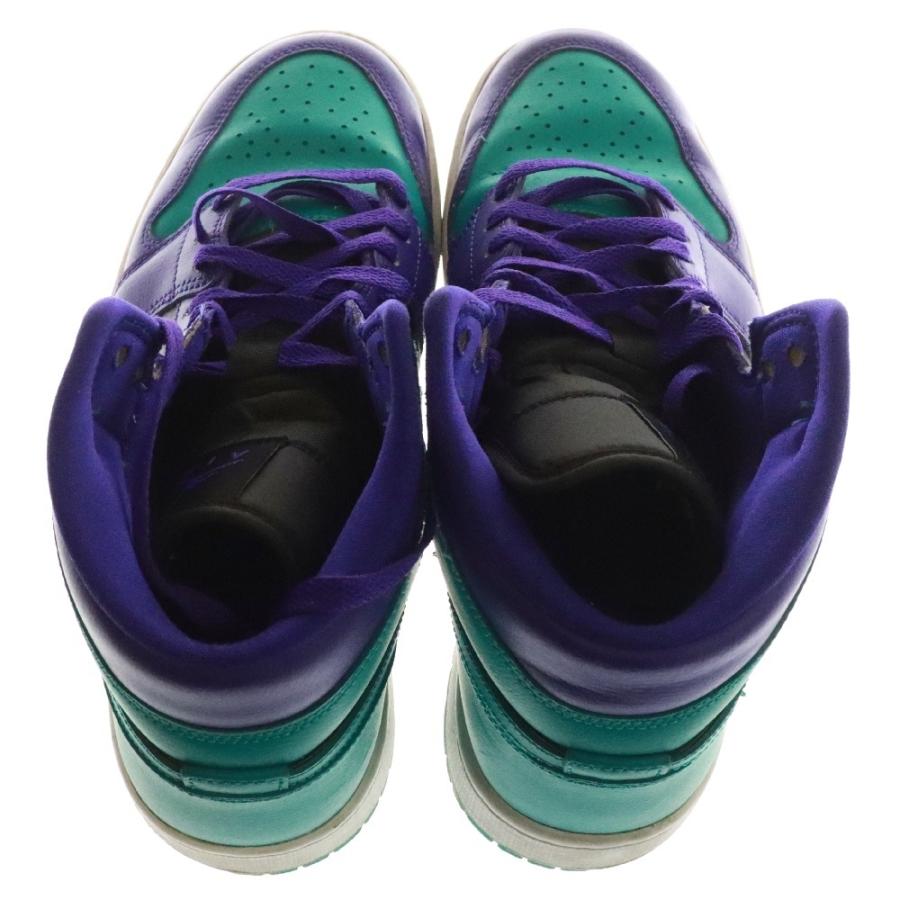 NIKE（ナイキ） WMNS AIR JORDAN 1 MID BLACK GRAPE BQ6472-502 エア 