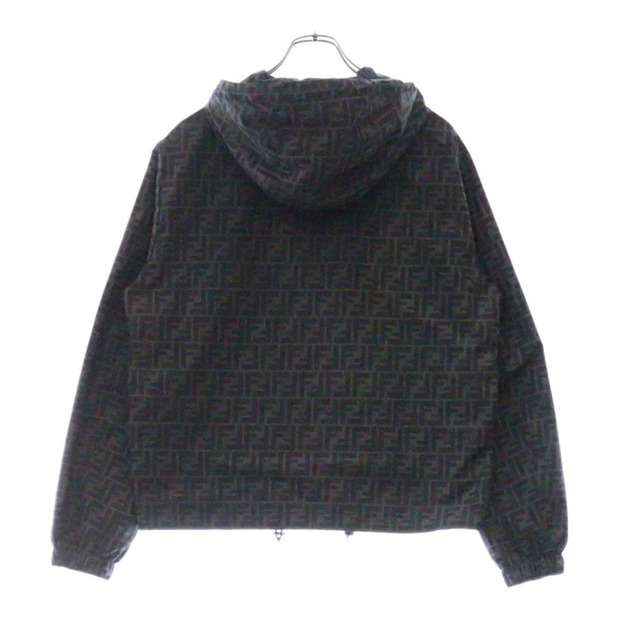 FENDI（フェンディ） ズッカ柄リバーシブルジャケット ブラック