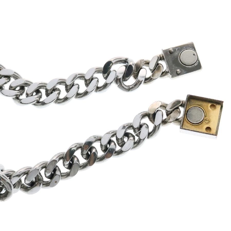 FENDI（フェンディ） FFロゴ チェーンネックレス シルバー/ゴールド