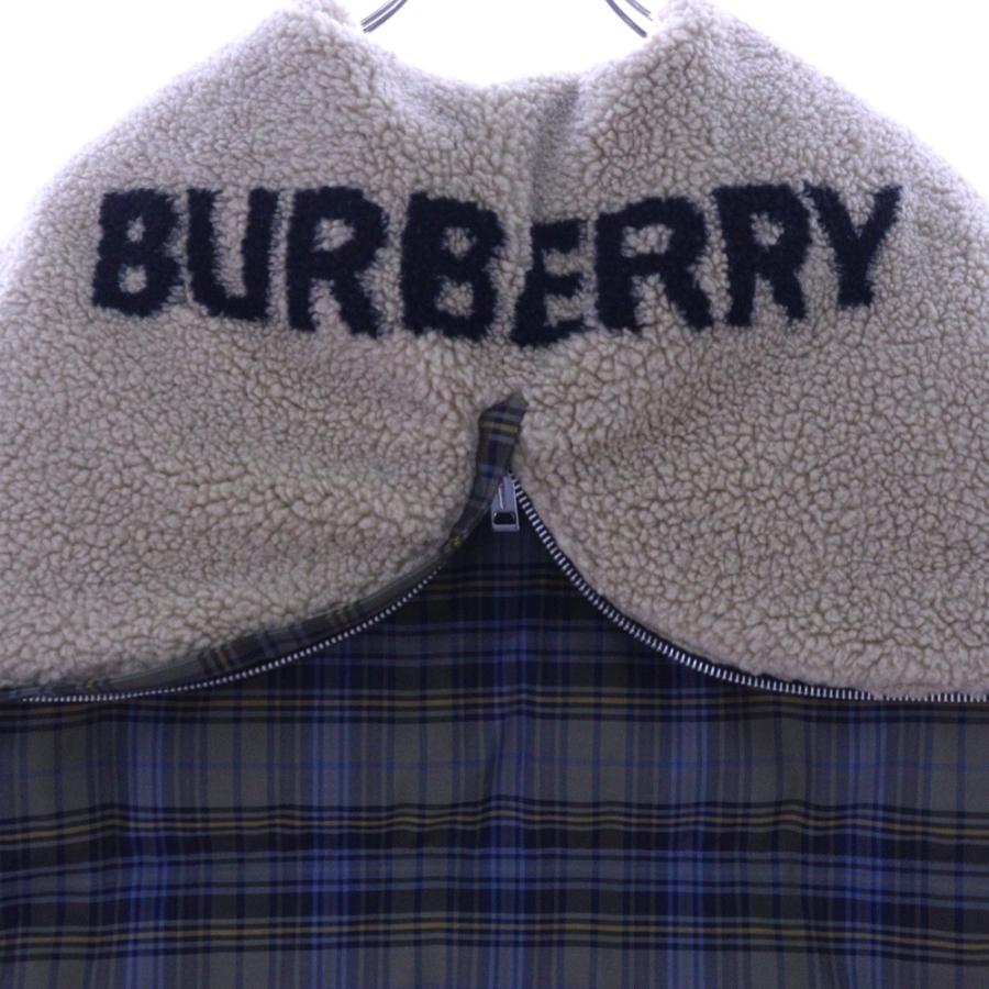 BURBERRY ショート ショールカラー ダウン ベルト付き ノバチェック バーバリーブルーレーベル ノバチェック 短丈 総柄 ベルトショート