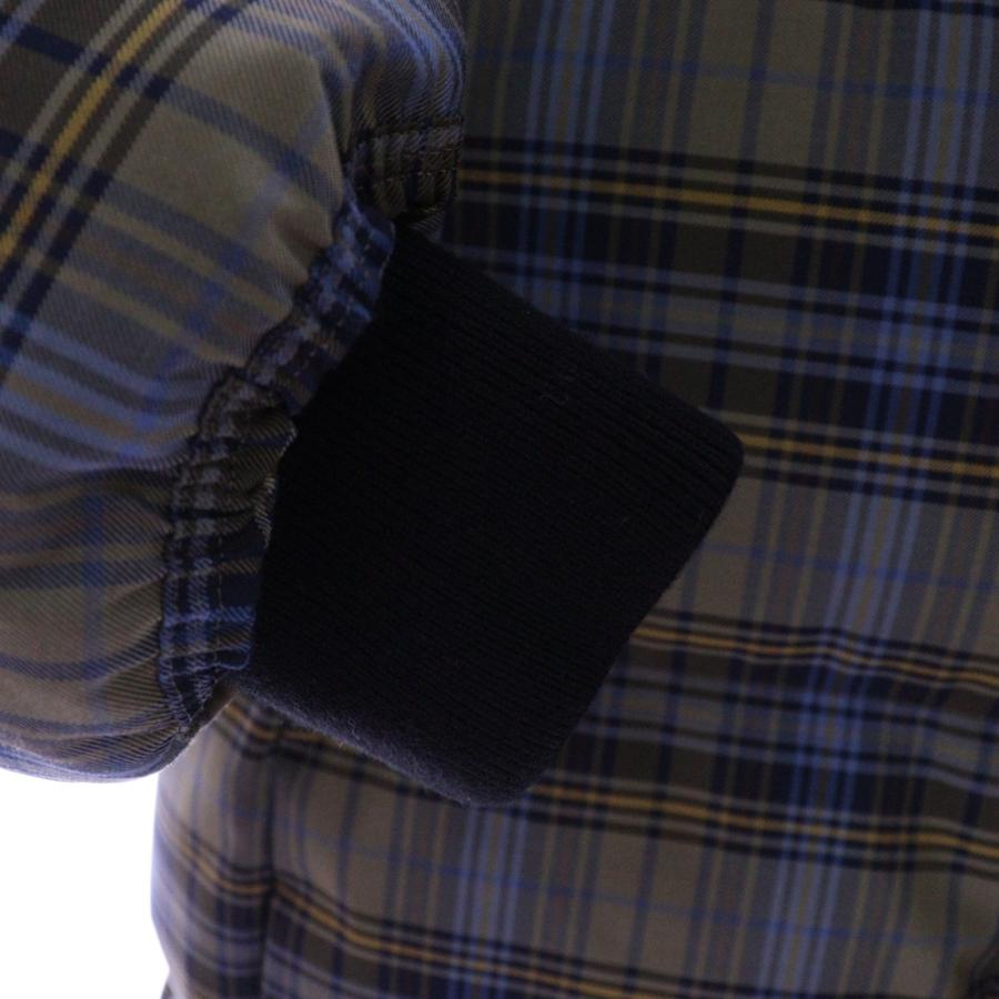 BURBERRY ショート ショールカラー ダウン ベルト付き ノバチェック 中古・古着通販】BURBERRY BLUE LABEL (バーバリーブルーレーベル