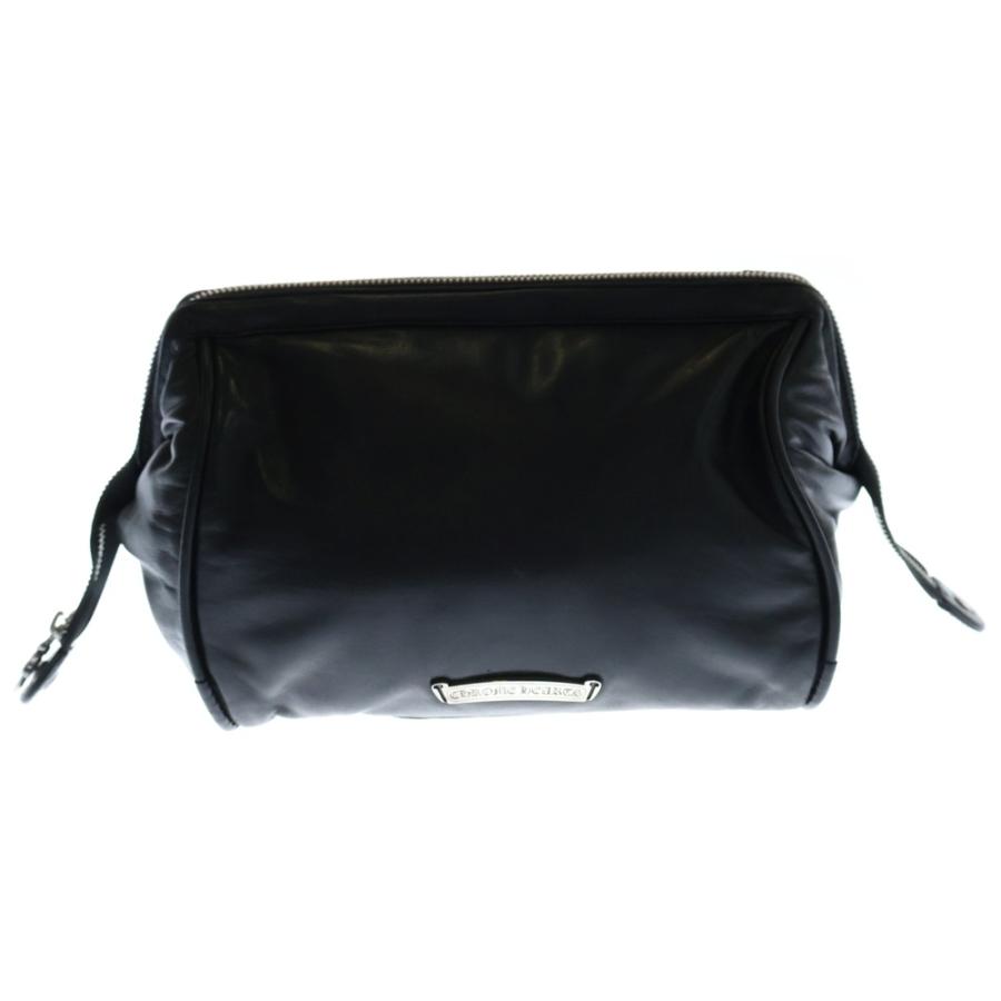 CHROME HEARTS（クロムハーツ） COSMETIC POUCH クロスパッチ付き