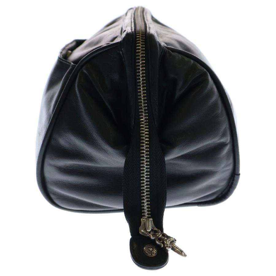 CHROME HEARTS（クロムハーツ） COSMETIC POUCH クロスパッチ付き