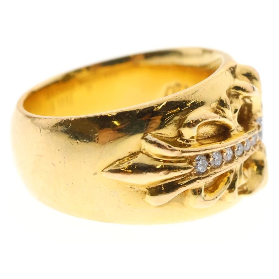 CHROME HEARTS（クロムハーツ） 22K FLRL CRS P/DIA フローラルクロス