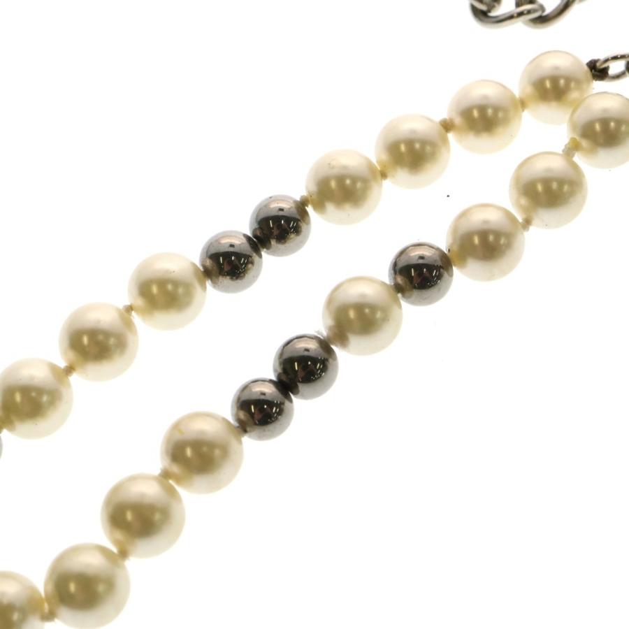 CHANEL（シャネル） ココマーク パールネックレス シルバー : BRING