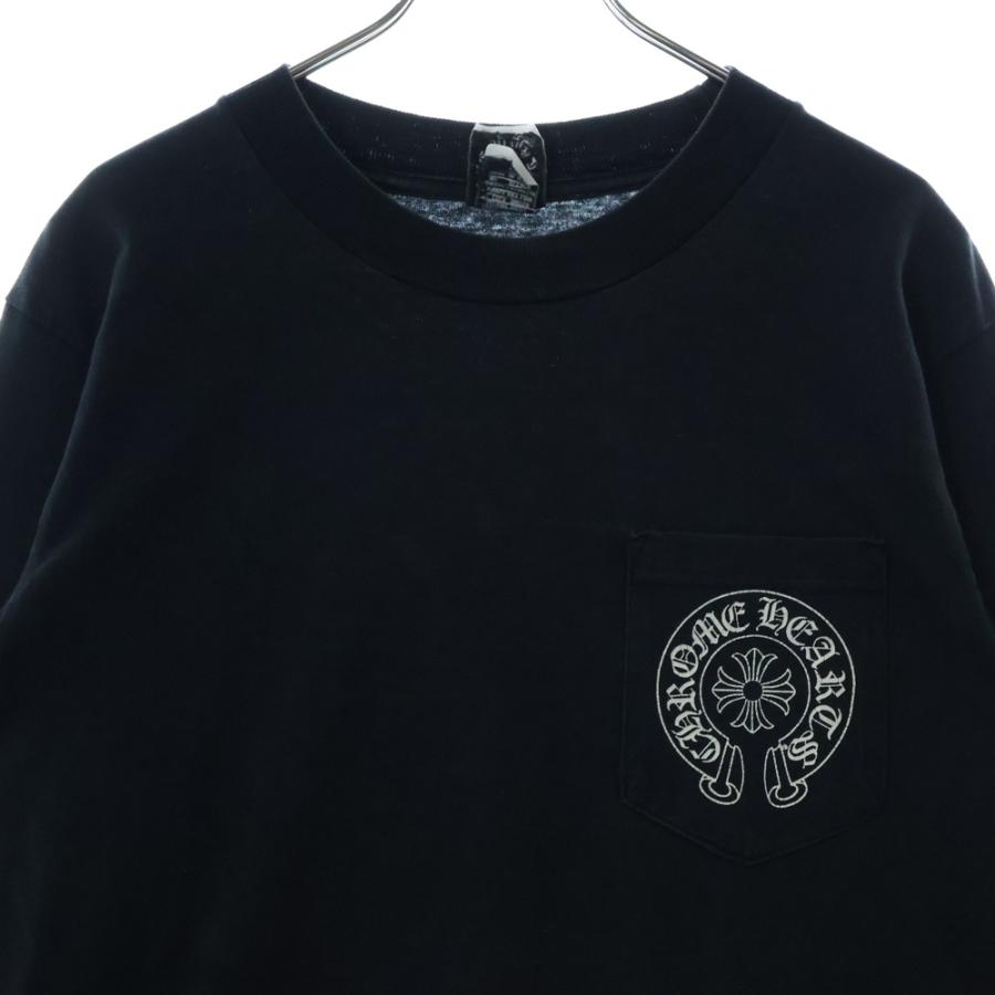 CHROME HEARTS クロムハーツ ポケット付き ロング T USA製 CHROME HEARTS（クロムハーツ） OLD POCKET L/S TEE オールド アーム