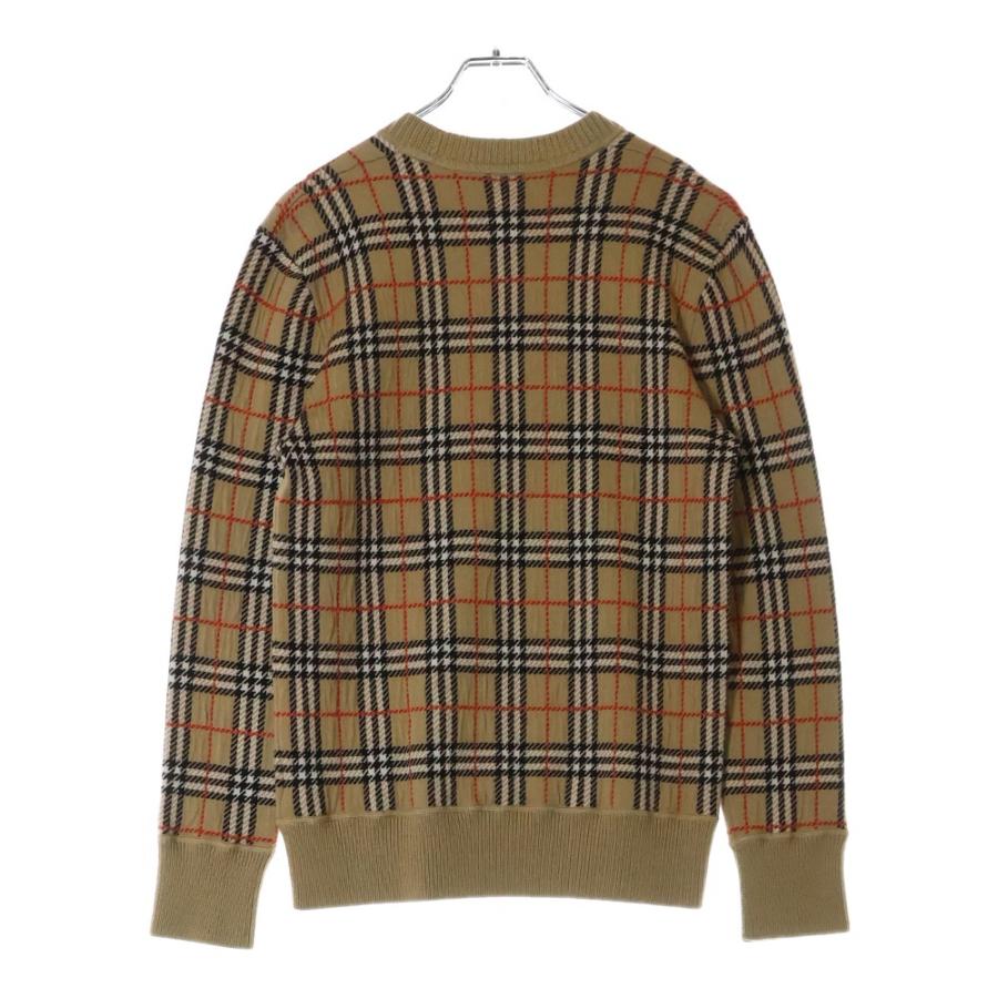 BURBERRY（バーバリー） ノバチェック クルーネックニットセーター