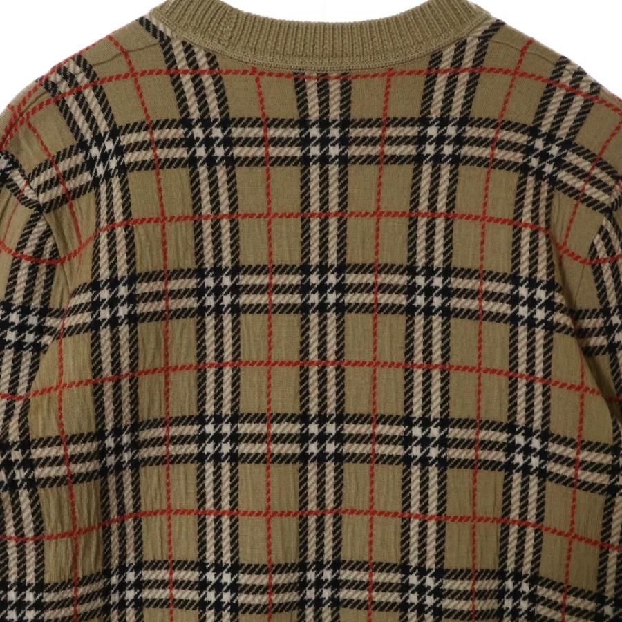 BURBERRY（バーバリー） ノバチェック クルーネックニットセーター