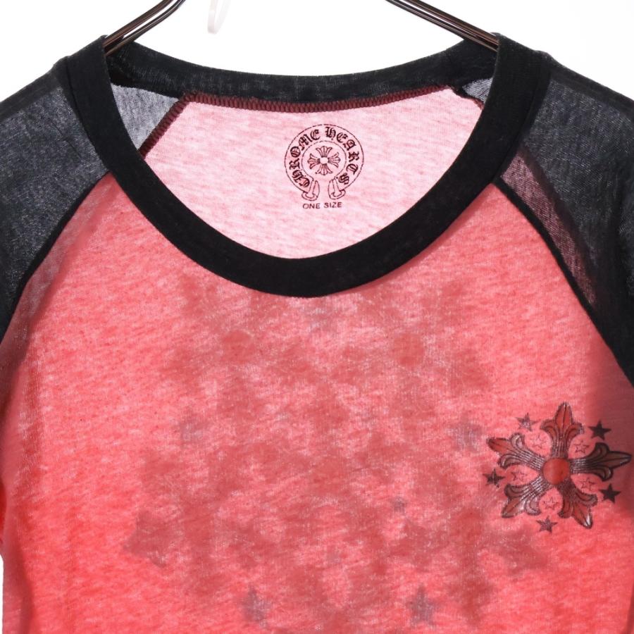 CHROME HEARTS（クロムハーツ） クロスプリント ラグラン 七分丈