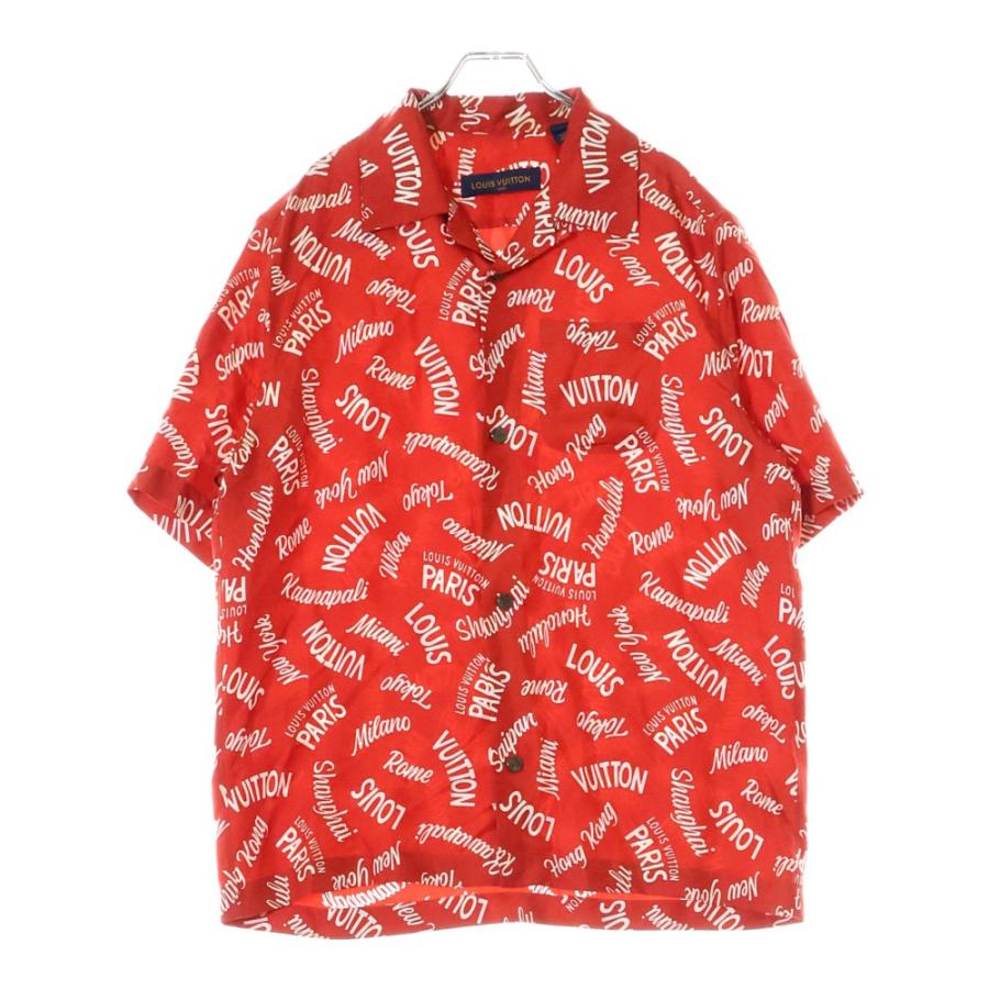 LOUIS VUITTON（ルイ・ヴィトン） 18SS シティーロゴ シルク半袖シャツ