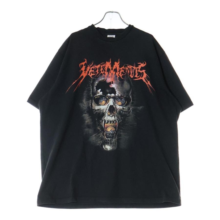 VETEMENTS（ヴェトモン） 17AW OVERSIZED HEAVY METAL PRINT TEE 