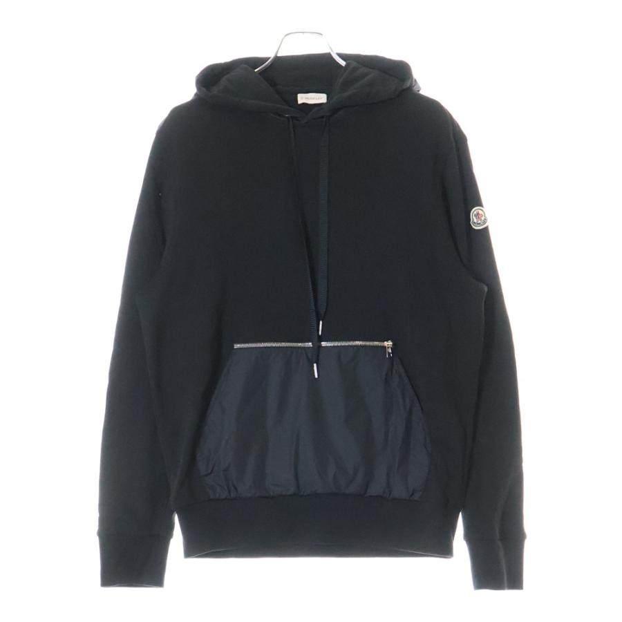 MONCLER（モンクレール） ナイロン ポケット切替スウェットプル