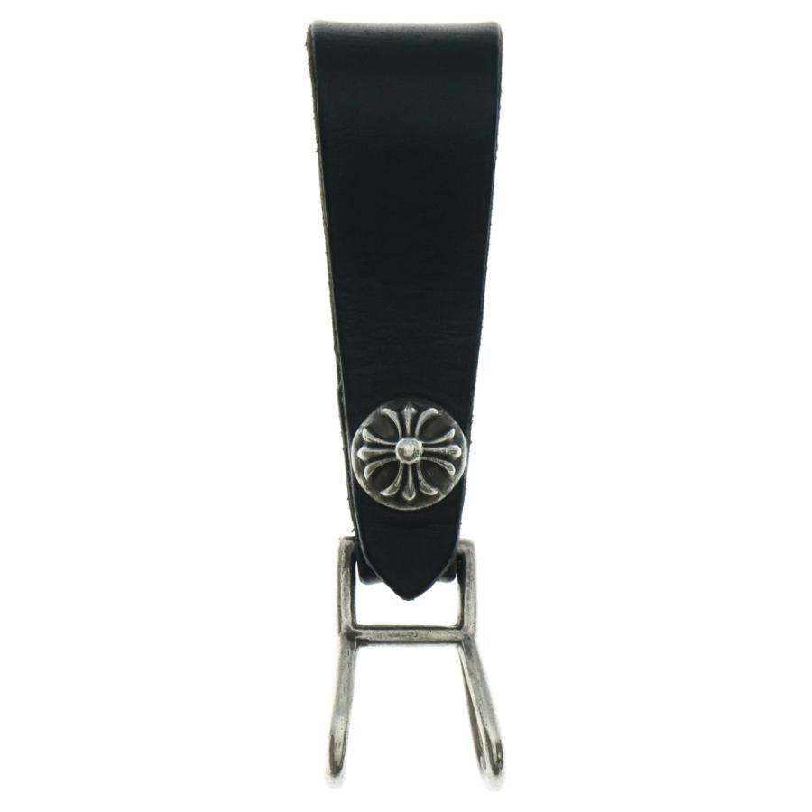 CHROME HEARTS クロムハーツ ベルトループ クロスボール CHROME HEARTS クロムハーツ BELT LOOP クロスボールボタンレザー