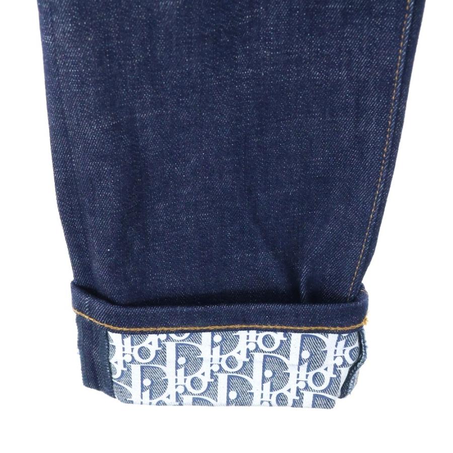 DIOR ディオール Oblique Low Cotton Denim Pants 193DS10J226X