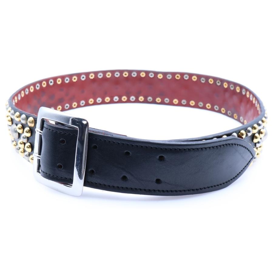 Lewis Leathers ルイスレザー AVIAKIT Ton Ten Belt スタッズレザー