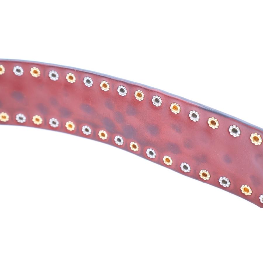Lewis Leathers ルイスレザー AVIAKIT Ton Ten Belt スタッズレザー